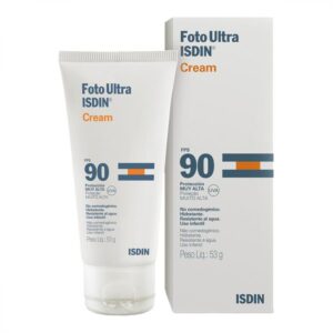Protetor Solar Facial Foto Ultra Isdin Cream FPS 90 Com 53g