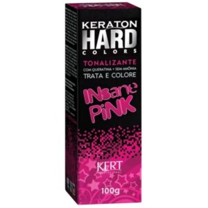 Tonalizante Keraton Hard Colors Insane Pink Com 100g