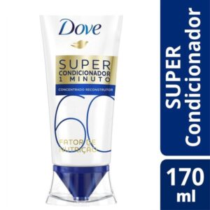 Super Condicionador Dove 1 Minuto Fator de Nutriçao 60 Com 170ml