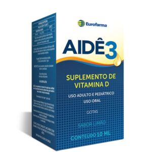 Vitamina D Aidê 3 Gotas Com 10ml Eurofarma