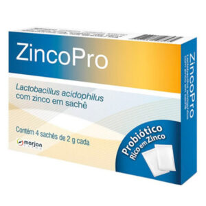 15366363443-7896226108575.jpg ZincoPro Solução Oral Com 4 Sachês de 2g Cada Marjan
