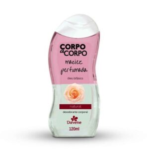 Óleo Davene Corpo a Corpo Natural Bifásico Rosa Com 120ml