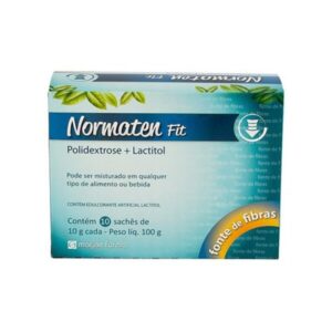 Normaten Fit Fibra Alimentar Solúvel Com 10 Sachês de 10g Cada