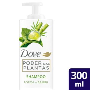 15366363883-3c3ab9dd185e0e187de94b51baa7a9de-1.jpg Shampoo Dove Poder das Plantas Força + Bambu Com 300ml