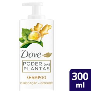 15366363935-786ac5b4edca182d74adcb21b6523825-1.jpg Shampoo Dove Poder das Plantas Purificação + Gengibre Com 300ml