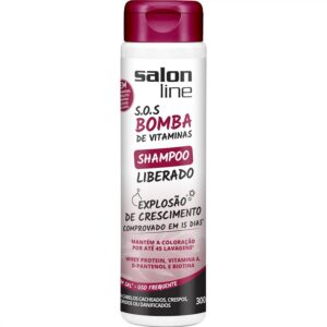 Shampoo Salon Line SOS Bomba de Vitaminas Liberado Com 300ml
