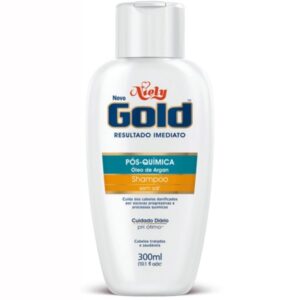 Shampoo Niely Gold Óleo de Argan Pós-Química Com 275ml