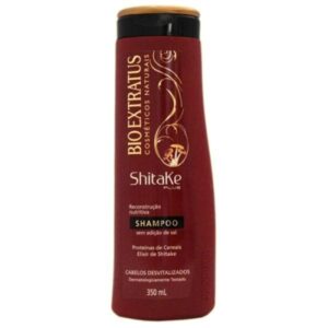 Shampoo Bio Extratus Shitake Plus Reconstrução Com 350ml