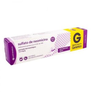 15366364479-383f4fdc1e935c481869f037b0796217.jpg Sulfato de Neomicina 3,5mg/g Pomada Com 20g Prati Donaduzzi Genéricos