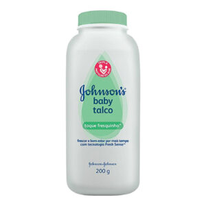 Talco Johnsons Baby Toque Fresquinho Com 200g