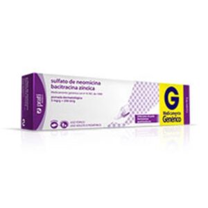 15366365030-7898148291540.jpg Sulfato de Neomicina 5mg/g Bacitracina Zíncica 250ui/g Pomada Com 50g Prati Donaduzzi Genéricos