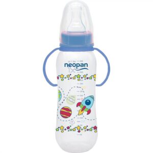 Mamadeira Neopan Com Alças Azul 250ml