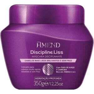 Máscara Capilar Amend Discipline Liss Com 300g