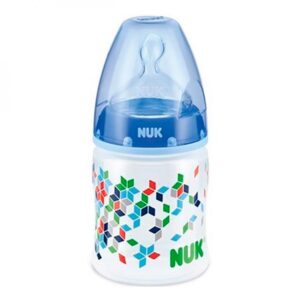 Mamadeira Nuk First Choice Trend Baby Boy Azul Com 150ml