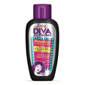 Shampoo Niely Gold Diva de Cachos Turbinado Com 300ml