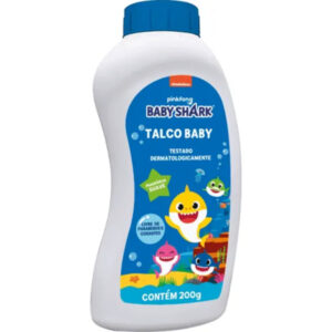 Talco em Pó Cremer Baby Shark Com 200g
