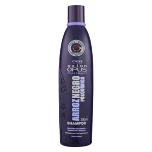 Shampoo Salon Opus Arroz Negro Pós Química Com 350ml