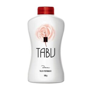 Talco Desodorante Tabu Flores Adulto Com 100g