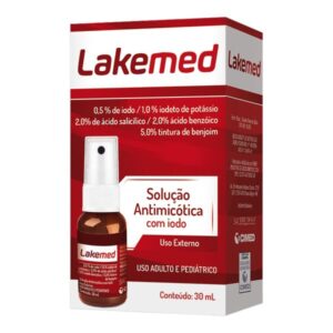 Solução Tópica Lakemed Com 30ml Cimed