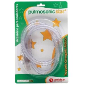 Traqueia Flexível para Inalador Pulmosonic Soniclear Unidade
