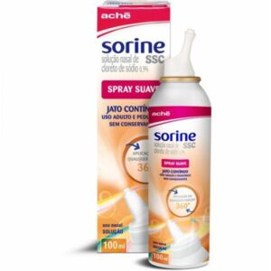 Sorine Jet 0,9% Spray Suave Jato Contínuo Com 100ml