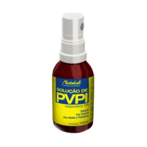 Solução de PVPI Spray 10% Com 100ml Natulab