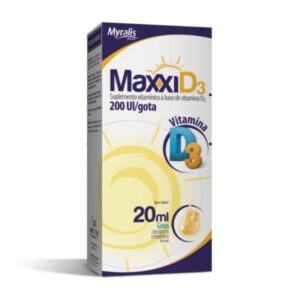Maxxi D3 Solução Oral Gotas 20ml Myralis
