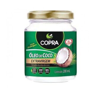 Óleo de Coco Extra Virgem Copra Com 200ml