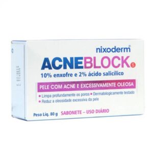 Sabonete em Barra Acneblock Com 80g