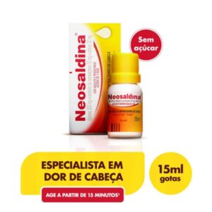 Neosaldina Solução Oral Gotas Com 15ml Takeda