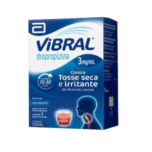 Vibral 3mg/ml Xarope Adulto Com 120ml Abbott