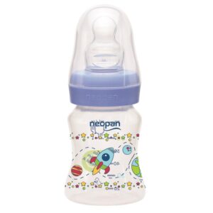 Mamadeira Neopan Panforme Convencional Azul 140ml