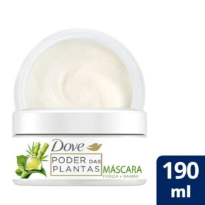 Máscara Capilar Dove Poder das Plantas Força e Bambu Com 190ml
