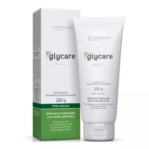 Máscara e Sabonete Facial Glycare Duo Com 120g