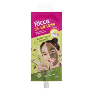 Máscara Facial Ricca Esfoliante Argila Natural Com 25g
