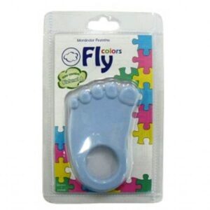 Mordedor Fly Colors Pezinho Silicone Unidade