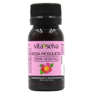 Óleo Capilar de Rosa Mosqueta 100% Vegetal Com 30ml Vita Seiva