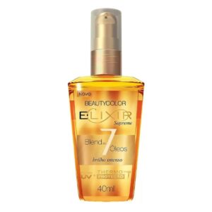 Óleo Capilar Reparador Beauty Color Elixir Blend 7 Óleos Com 40ml