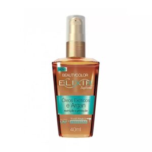 Óleo Capilar Reparador Beauty Color Elixir Exoticos e Argan Com 40ml