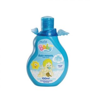15366370056-7896279102421.jpg Óleo Corporal Infantil Baby Muriel Menino Com 100ml