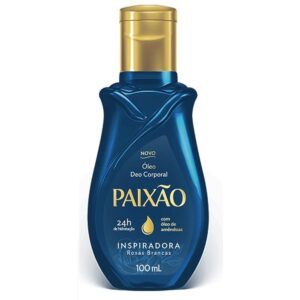 Óleo Corporal Paixão Inspiradora Rosas Brancas Com 100ml