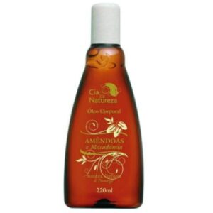 Óleo de Amêndoas e Macadâmia Cia da Natureza Com 220ml