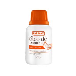Oleo de Banana Sem Acetona Com 28ml Farmax