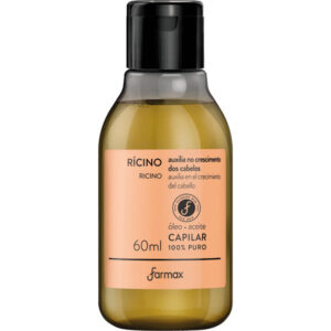 Oleo de Ricino Capilar Puro Farmax Com 60ml