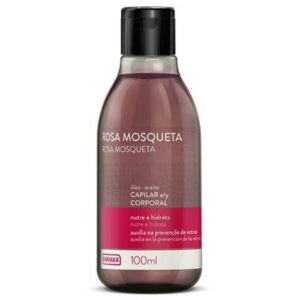 Óleo Farmax Capilar e Corporal Rosa Mosqueta Com 100ml