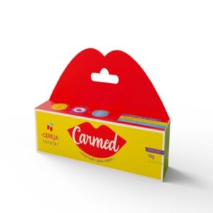 15366370749-dab8bc198a133c96970371a8a6bc566e.jpg Protetor Labial Carmed Cereja Incolor Com 10g Cimed