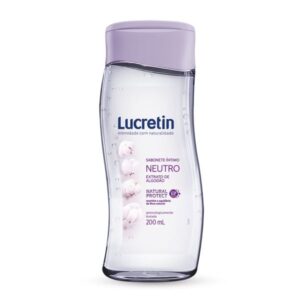 Sabonete Líquido Íntimo Lucretin Natural Protect Neutro Com 200ml