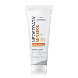 Protetor Solar Neostrata Minesol Corpo e Rosto Antioxidante FPS 70 Com 200ml