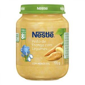 Papinha Nestlé Peito Frango e Legumes Com 170g