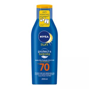 Protetor Solar Nivea Sun Protect e Hidrata FPS 70 Com 200ml